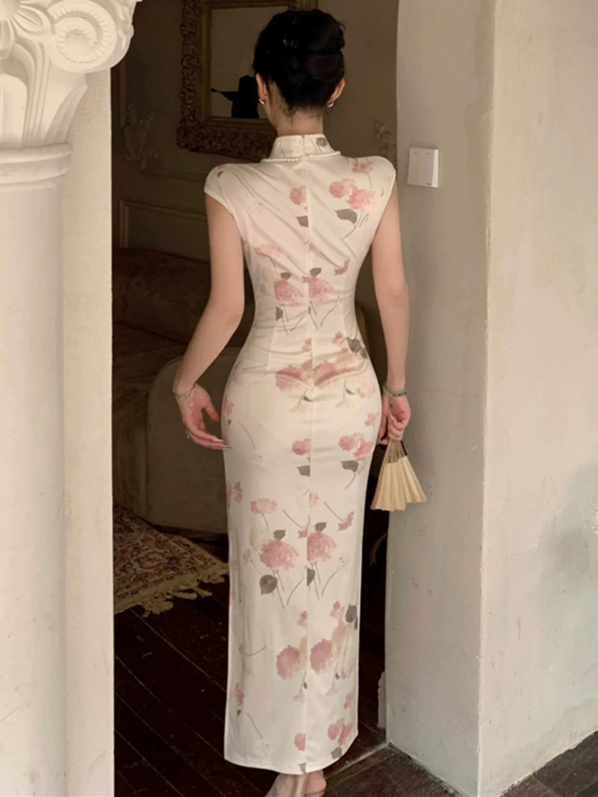 Mystery solved qipao dress Q196 images